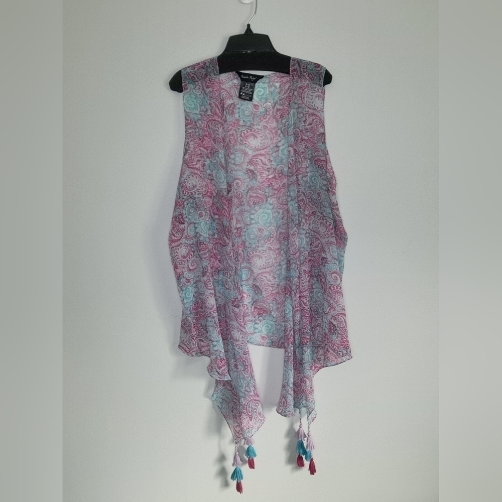 Charlie Paige Sheer Paisley Cover Up S/M
